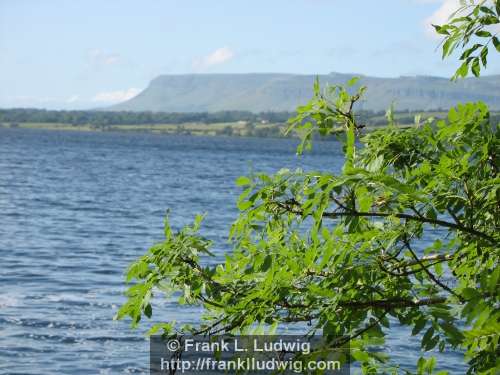 Benbulben and Lough Gill from Slish Wood